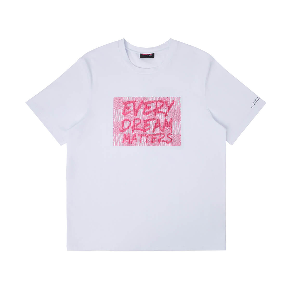 TSHIRT CON RICAMO - EVERY DREAM MATTERS