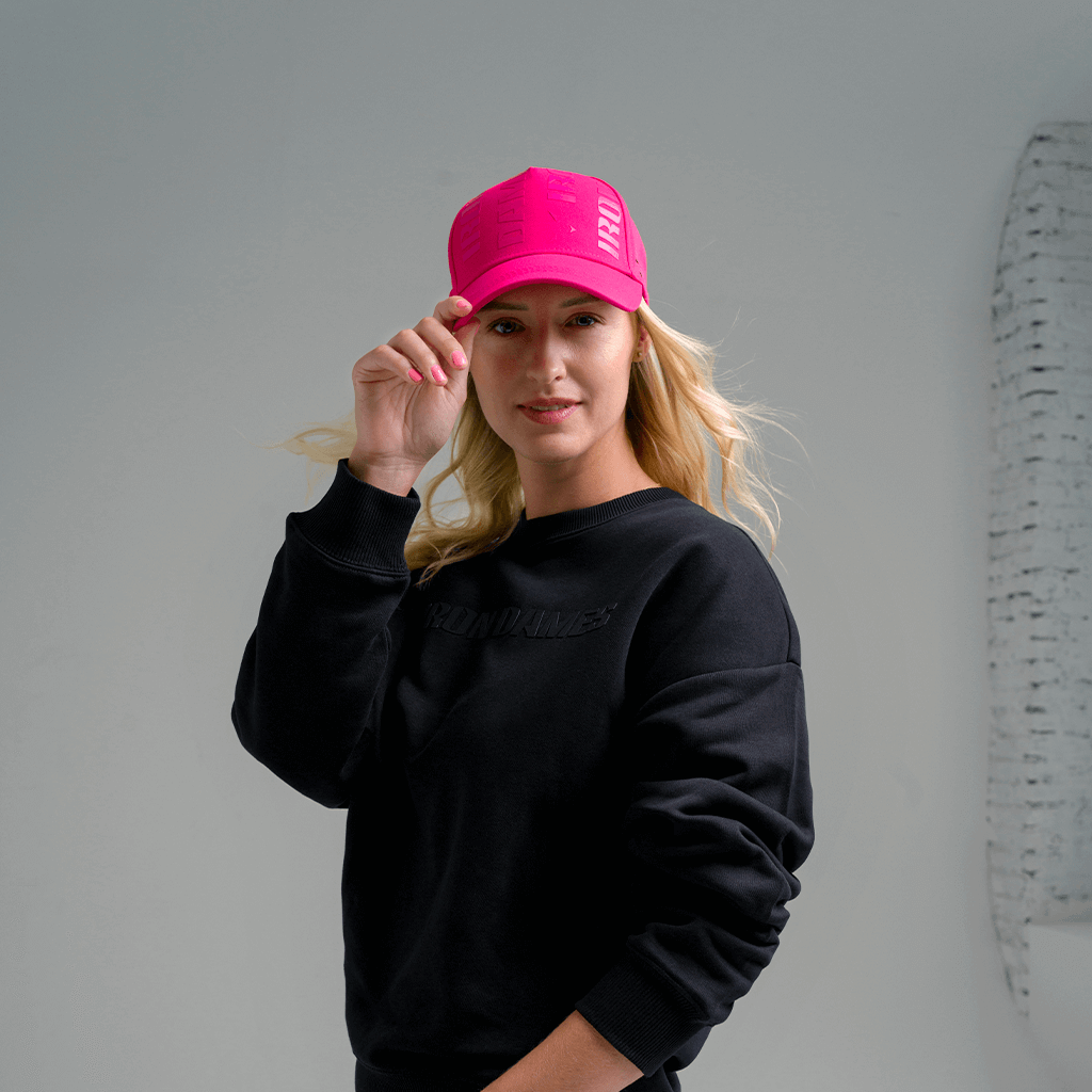 IRON DAMES MAGENTA ICON CAP