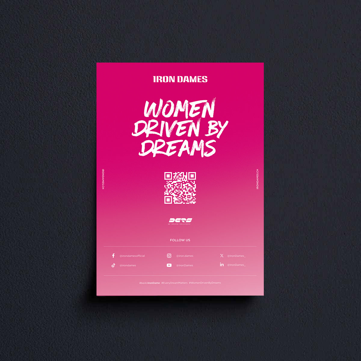 POSTER - IRON DAMES x IMOLA 2025