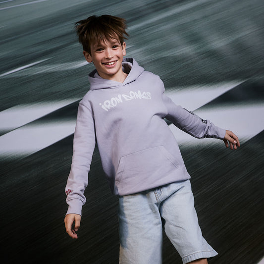 FELPA COL CAPPUCCIO BAMBINI - IRON DAMES X 24 ORE DI LE MANS