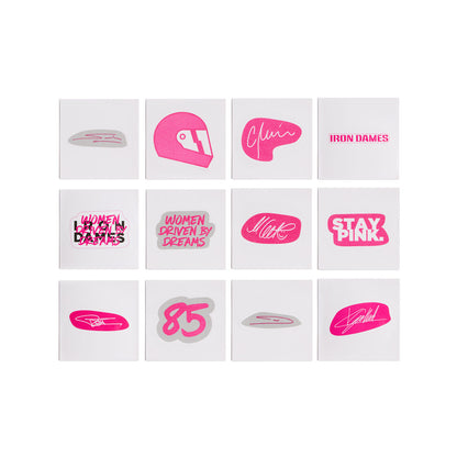 IRON DAMES STICKER PACK