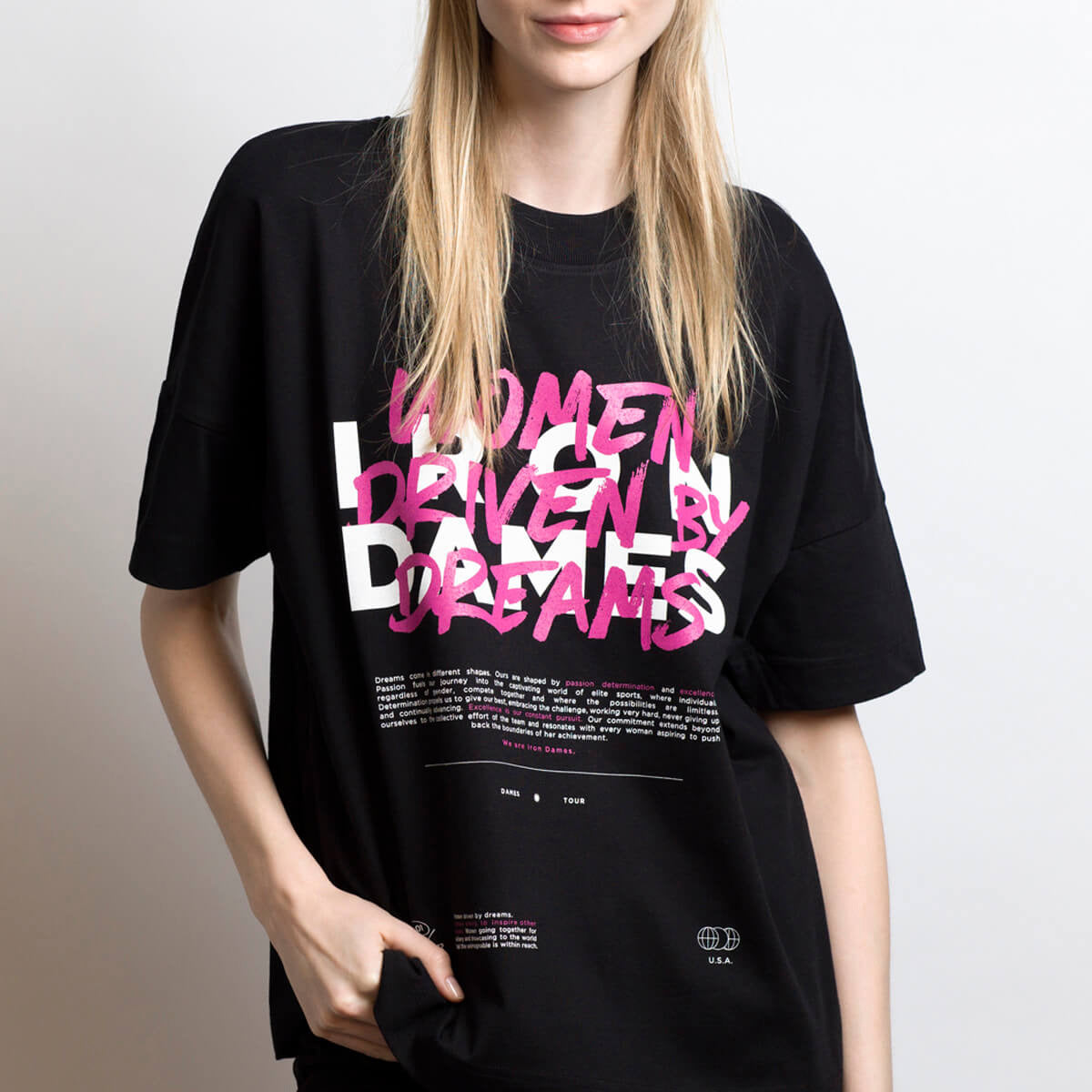 TSHIRT - WOMEN DRIVEN BY DREAMS
